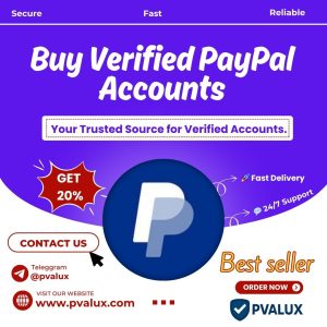 Buy Verified PayPal Accounts