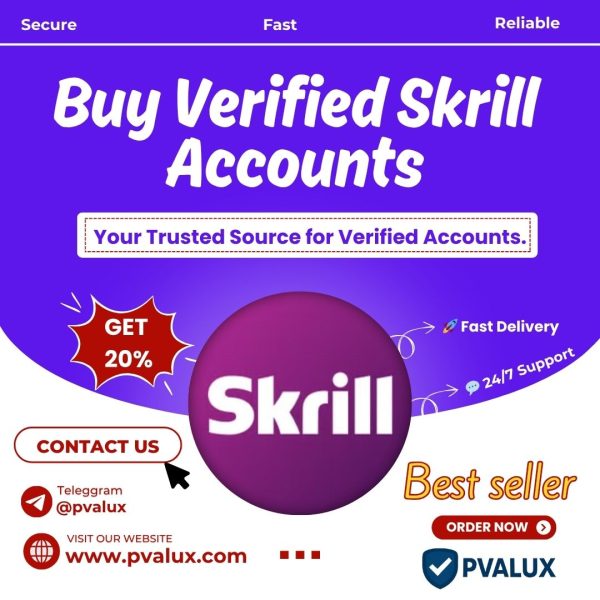 Buy Verified Skrill Accounts